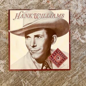 Vintage Hank Williams Album RareTakes and Radio Cuts